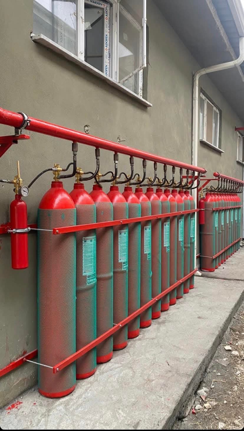 FM 200 Gazlı Söndürme Sistemleri