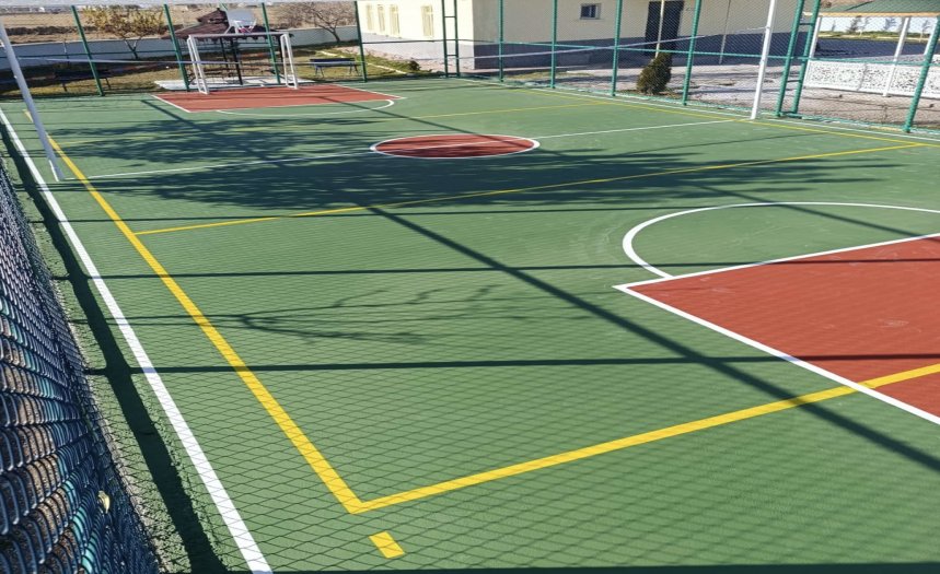 Akrilik Basketbol Sahası 