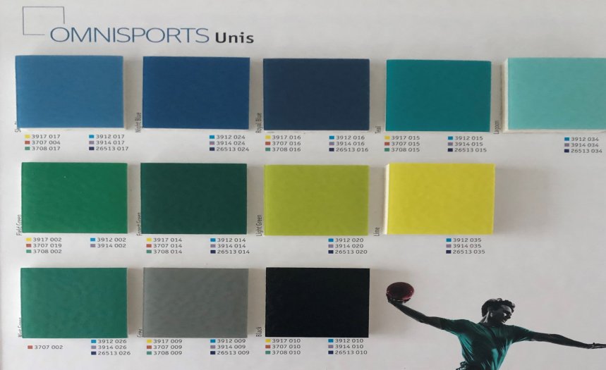 Omnisports spor saha zemin kaplamaları