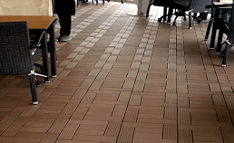 Ahşap Görünümlü Plastik Yer Döşemesi