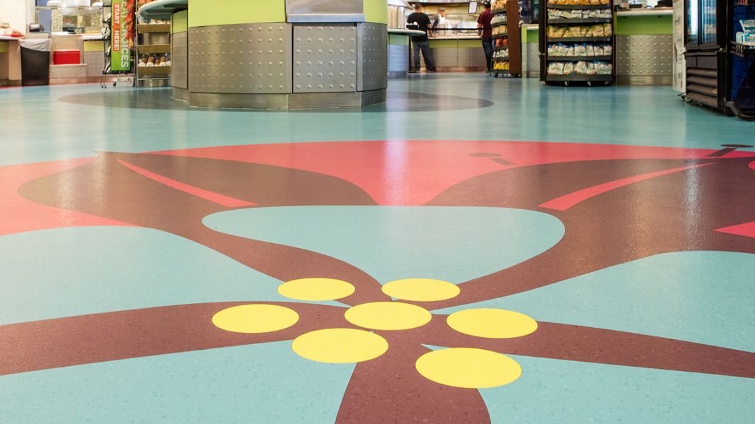 Okul Pvc Zemin Kaplama