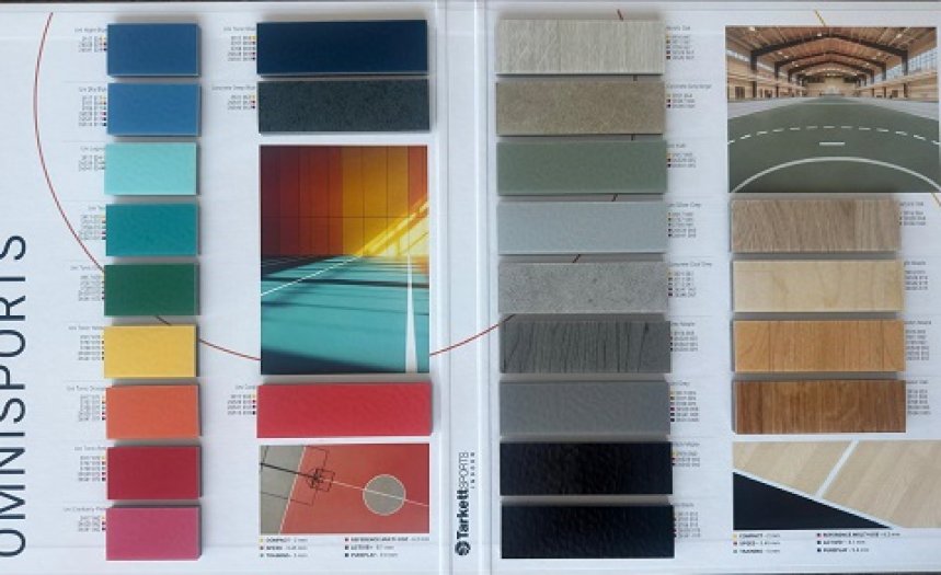 Tarkett Spor Salonu Zemin Kaplaması