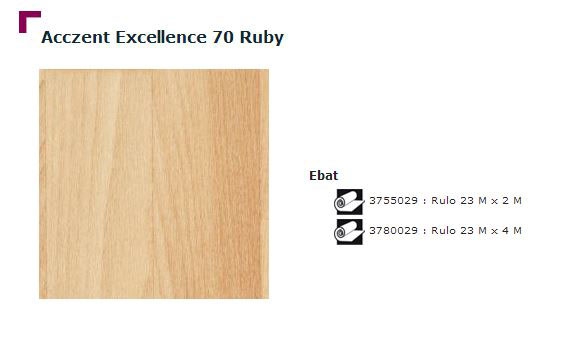 Accezent Exellence 70 Ruby