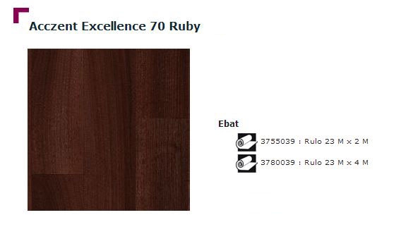 Accezent Exellence 70 Ruby