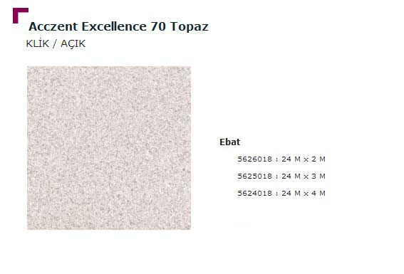 Accezent Exellence 70 Topaz
