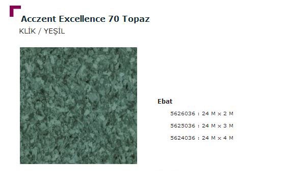 Accezent Exellence 70 Topaz