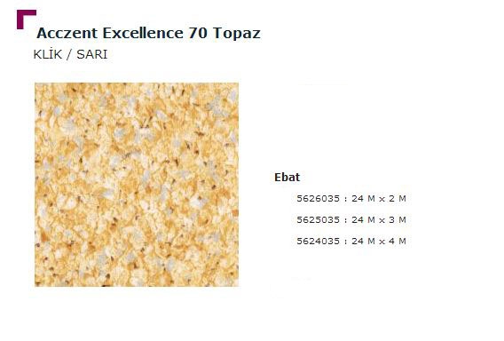 Accezent Exellence 70 Topaz