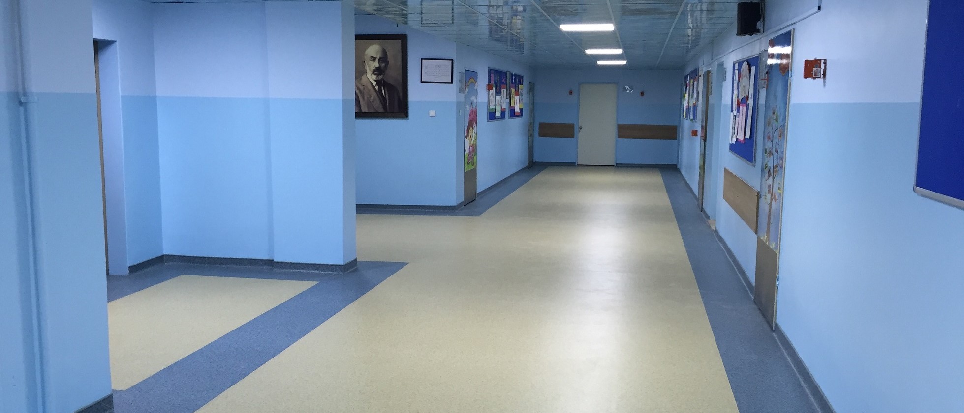 OKUL PVC ZEMİN KAPLAMA