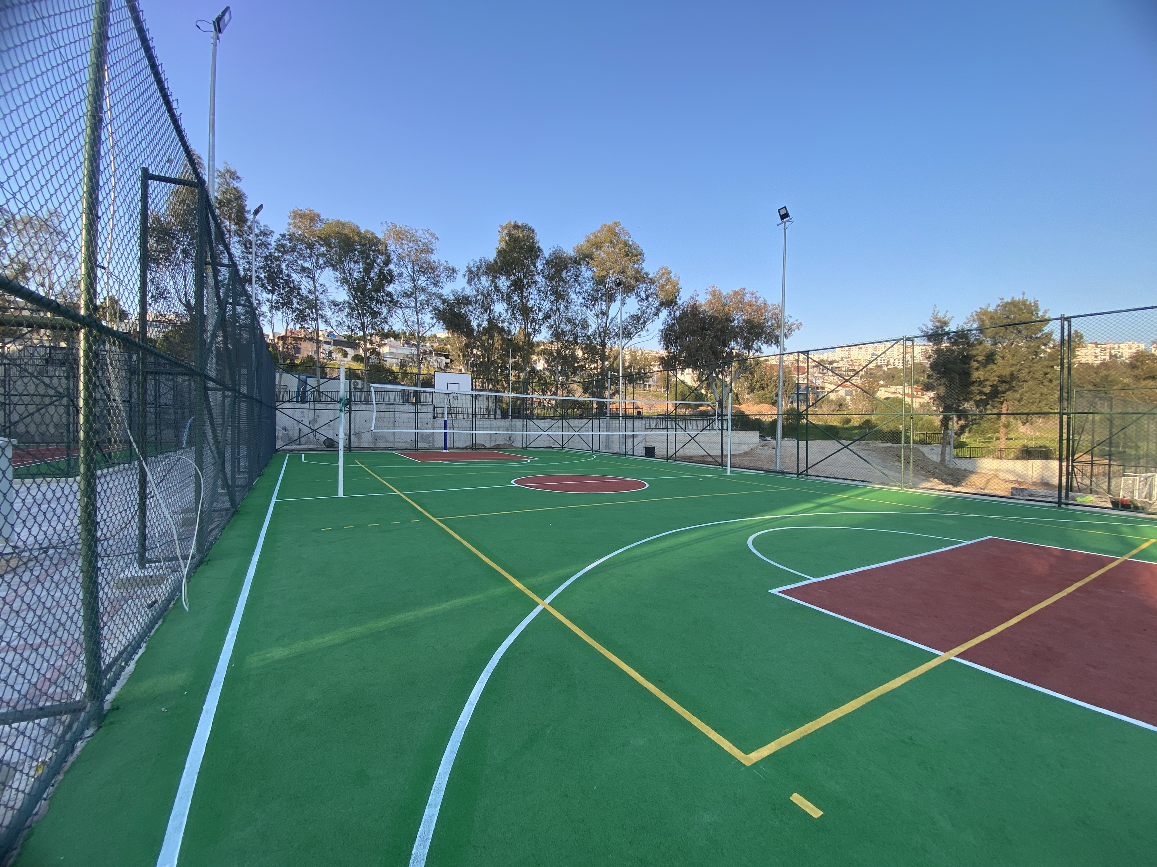 Basketbol Sahası Zemin Kaplama